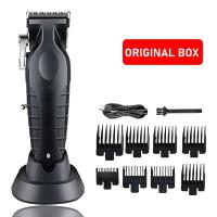 Tondeuse à cheveux professionnelle sans fil pour hommes batterie 5 heures et 50 minutes thumbnail 3