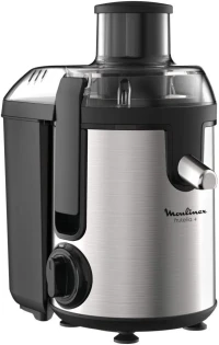 MOULINEX CENTRIFUGEUSE FRUTELIA METAL 2 vitesses Capacité 950ml Inox JU420D10 - 400W