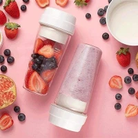 Mini blender portable en verre  xiaomi 17PIN jm001 - 66w- 400ml-blanc