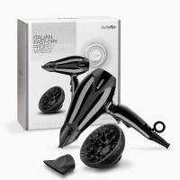 seche cheveux BaByliss Compact Pro 2400 - 2400W - Noir - 6715e