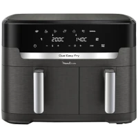 Moulinex Friteuse sans huile 11 L-2700W- XXL DUAL EASY FRY EZ942HF0 Noir
