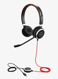 Jabra Evolve 40 MS Stereo Casque Avec fil Arceau Bureau/Centre d'appels Noir