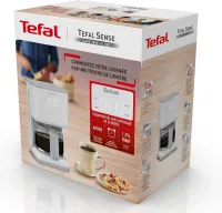 Cafetière filtre TEFAL SENSE CM693110 BLANC - 1000W - 1,25 litres