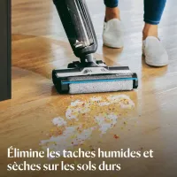 BISSELL CrossWave, Aspirateur Balai Laveur Sans Fil, Aspire & Lave en Même Temps HF3