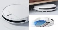 Robot Aspirateur et laveur Xiaomi Mi Vacuum mop 2 Lite, Aspiration Puissante 2 200 Pa