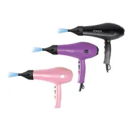 Robuste Sèche cheveux professionnel 2000W AC MOTEUR AIR CHAUD/AIR FRAIS مجفف الشعرNOIR OU MAUVE