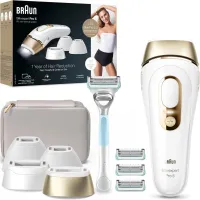 Braun Épilateur À Lumière Au Laser Rasoir Venus, 4 Têtes Pour Épiler Jambes, Visage, Maillot Et Plus
