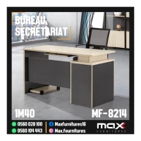 ENSEMBLE DE BUREAU SECRÉTARIAT - IMPORTATION - 1M40 - MF-8214