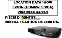 ecrans-data-show-location-epson-كراء-دتاشو-عالي-الدقة-kouba-alger-algerie