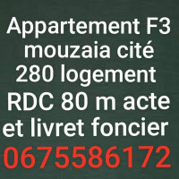 appartement-vente-f3-blida-mouzaia-algerie