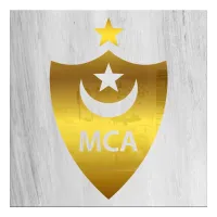 Cadre en Acrylique Effet Gold Miroir Motif Club MCA