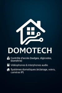 Installation Visiophone Interphone Contrôle d'accès Domotique Alarme télésurveillance 