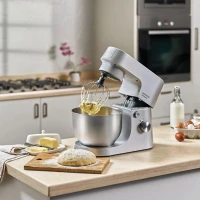Robot Pétrin kenwood originale produit caba Silver