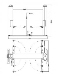 industrie-fabrication-pont-elevateur-4-colonnes-35t-constantine-algerie