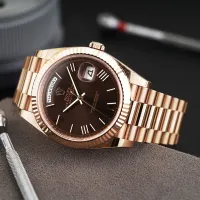 Day-Date 40 Rolex President in Everose Gold Chocolat