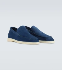 Loro Piana Mocassins en daim Summer Walk