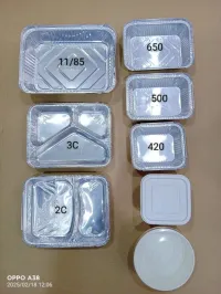 Barquette aluminium 