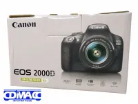 CANON EOS 2000D  24.1 MP  Wi-Fi  Écran 3