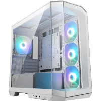 MSI MAG FORGE PANO M100R PZ WHITE Gaming Case ARGB