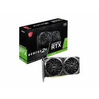 MSI GeForce RTX 3050 OC VENTUS 2X Edition 6GB GDDR6 PCIe 4.0, HDMI 2.1, DisplayPort 1.4a, 3-slot, Ventilateurs axiaux, 0dB