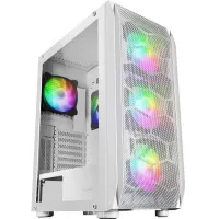MARS GAMING MC-KX E-ATX XL CASE, 5X 12CM ARGB FAN White