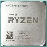 Amd Ryzen 5 3400G 4-Coeurs 8-Threads 3.7Ghz 4Mo Cache 65W Vga Rx Vega 11 box
