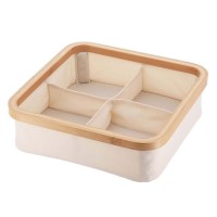 خزائن-و-أدراج-panier-de-rangement-pour-salle-bain-en-feutre-tisse-4-compartiments-سلة-تنظيم-الأغراض-في-الحمام-الجزائر-وسط