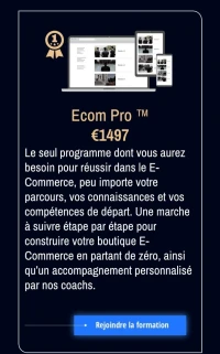 Formation Ecom pro 2023 YOMI DENZEL 