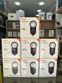 GODOX V1 Flash de Tête Ronde pour Canon Nikon Sony