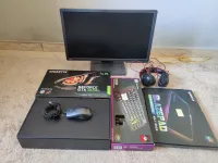 Keyboard Cooler master CK550 V1+Mouse Asus Pugio 1 + Headsetspirit of gamer H500+Mousepad Raidmax