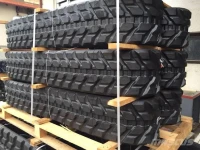 Chaine en Caoutchouc pour Mini pelle BOBCAT CAMS CASE CATERPILLAR DOOSAN KOMATSU HITACHI KOBELCO HYUNDAI JCB NEW HOLLAND SUNWARD TAKEUSHI TEREX GARBIN VOLVO WACKER NEUSON YANMAR YUCHAI 