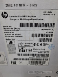 imprimante-multifonction-hp-laserjet-pro-mfp-428dw-birkhadem-alger-algerie