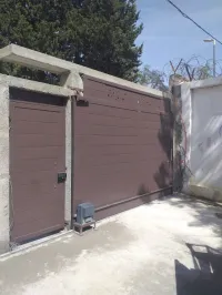 Portail electrique et porte de garage