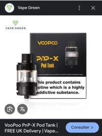 Cigarette électronique vaporesso voopo
