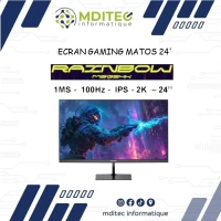 ECRAN GAMING MATOS 24' RAINBOW MSG24K 100HZ 2K 1MS IPS