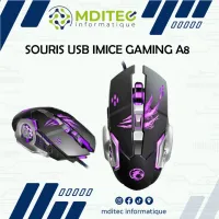 SOURIS USB IMICE GAMING A8