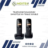 TELEPHONE PANASONIC SANS FIL KX-TG1612 DOUBLE