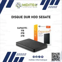 DISQUE DUR EXTERNE SEAGATE EXPANSION 2TB