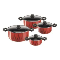 Batterie de Cuisine Tempo Flame 8 Pieces Cooking Set 18/22/26/30 cm