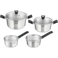 TEFAL SIMPLEO Set 6 pièces - Acier inoxydable - tous feux dont induction