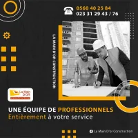  Travaux de : maçonnerie , d’assainissement , d’étanchéité , installation Gaz ..