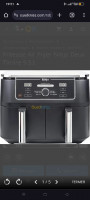 robots-de-cuisine-friteuse-air-fryer-ninja-deux-tiroire-95l-baba-hassen-alger-algerie