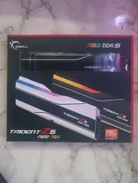 G-SKILL DDR5 RGB 6000MHZ (32GB x2) CL30 RAM