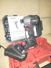 Visseuse à Choc Parkside Brushless 20V / Moteur sans Charbons à Percussion avec Embouts