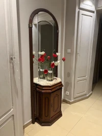 Console entrée avec miroir 