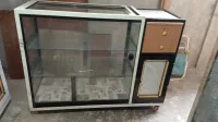 comptoir vitré en aluminium (1,51 m x 1,10 m)