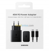 chargeurs-et-cables-samsung-power-adapter-pd-45-watt-type-c-5a-chargeur-ultra-rapide-noir-kouba-alger-algerie