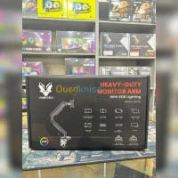 VORTEX VRX54-C012HL - SUPPORT ÉCRAN - 17" À 49" - RGB - 15KG - FIXATION BUREAU - VESA 75&100 -BLACK 