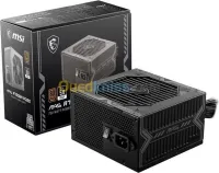 ALIMENTATION MSI MAG A750BN 750W - 80 PLUS BRONZE - SUPPORT GPU PCIE 5.0 ATX - NOIR