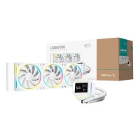 تبريد-deepcool-lm360-white-aio-360mm-argb-compatible-intel-amd-radiateur-3-ventilateurs-120mm-blanc-original-القبة-الجزائر
